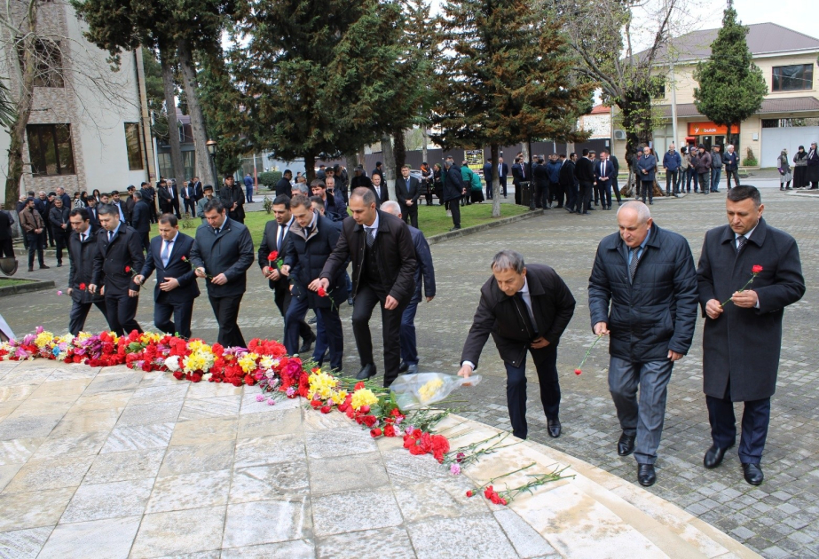 31 Mart soyqırımı qurbanlarının xatirəsi Balakəndə anılıb VİDEO