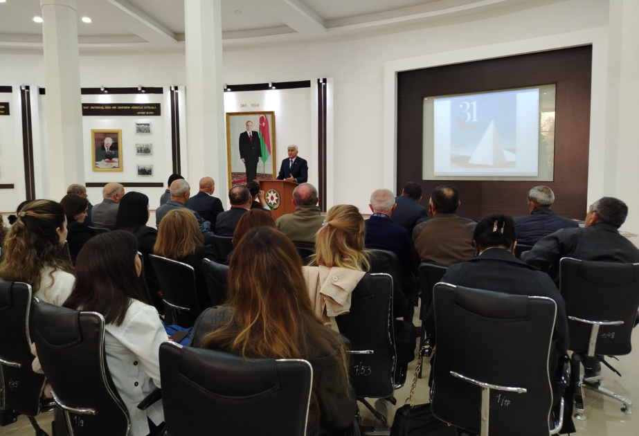 Soyqırımı qurbanlarının xatirəsinə ehtiram: Qazaxda tarixi həqiqətlərin təhlili