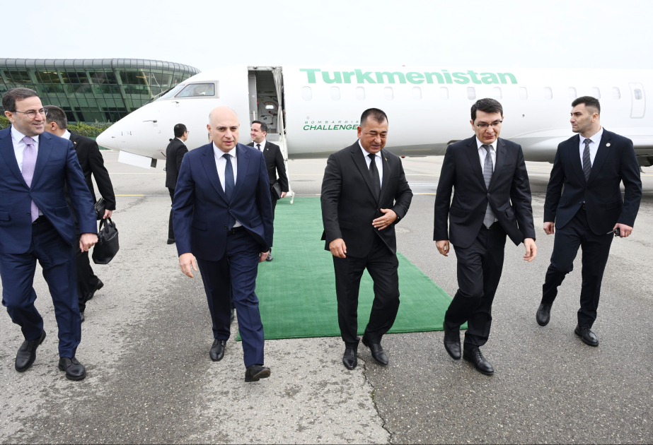 Stellvertretender Vorsitzender des Ministerkabinetts Turkmenistans zu Besuch in Aserbaidschan