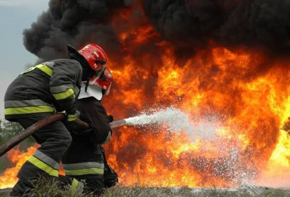 Masallıda baş verən yanğında baba və nəvə ölüb