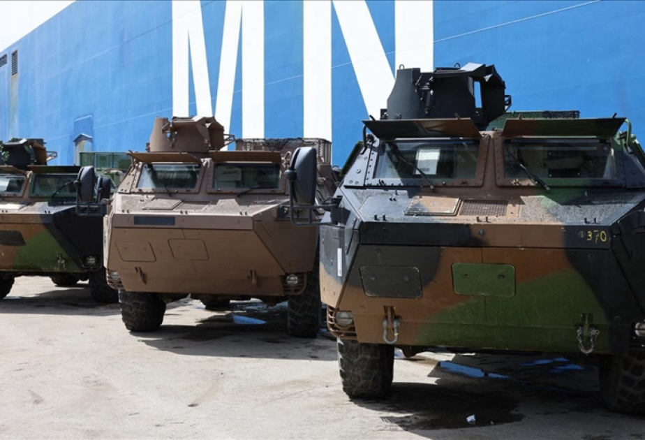 Fransa Livan ordusuna 39 zirehli texnika verib