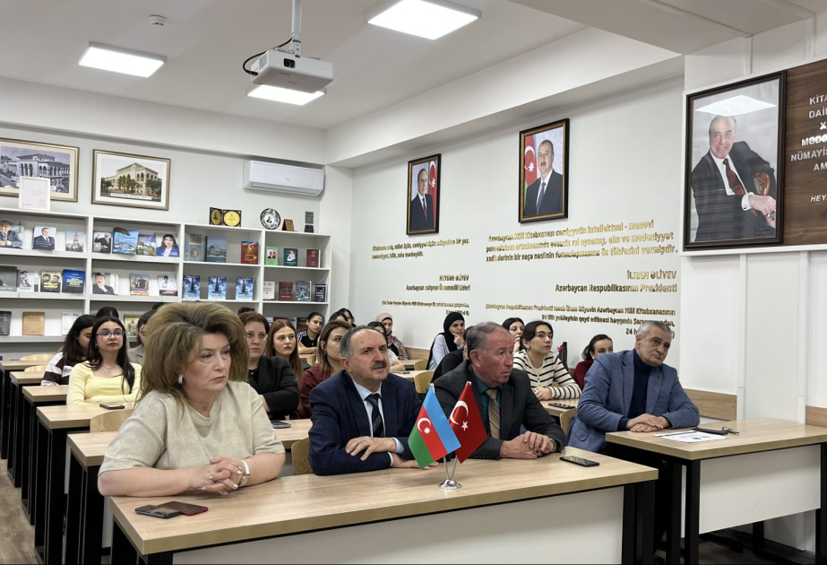 BDU Türkiyədə keçirilən 62-ci “Kitabxana həftəsi”ndə təmsil olunub