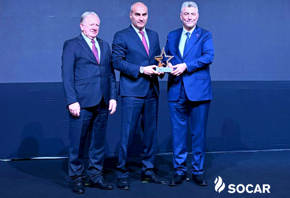 SOCAR Türkiyə şirkətlər qrupu “2025 İxracatın Ulduzları” mükafatına layiq görülüb