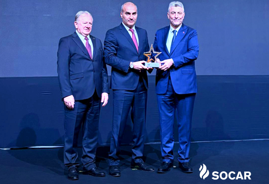 Группа компаний «SOCAR Турция» удостоена награды «Звезды экспорта 2025»
