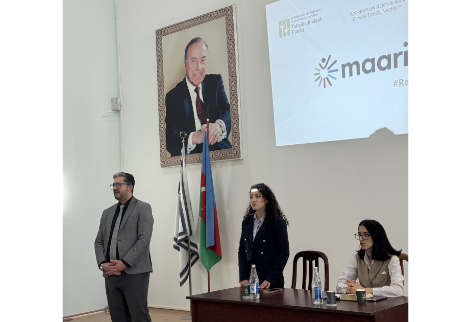 BDU-da “Maarifçi” təcrübə proqramı çərçivəsində infosessiya