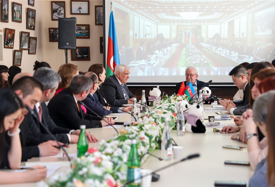 ADU-da Azərbaycan-Çin diplomatik münasibətlərinin 34-cü ildönümü qeyd olunub