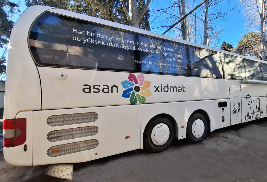 Səyyar “ASAN xidmət” avtobusu Qazaxda