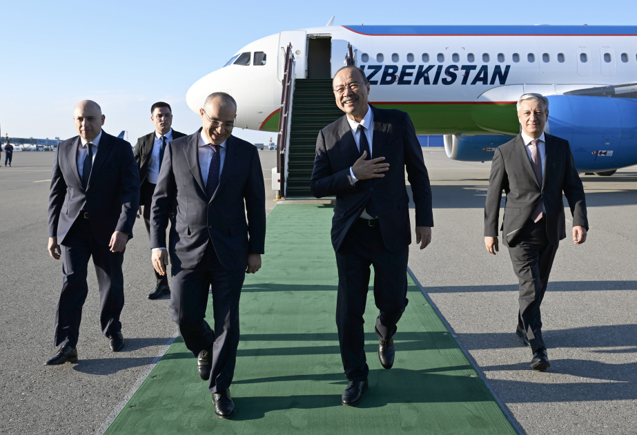 Özbəkistanın Baş naziri Azərbaycanda səfərdədir