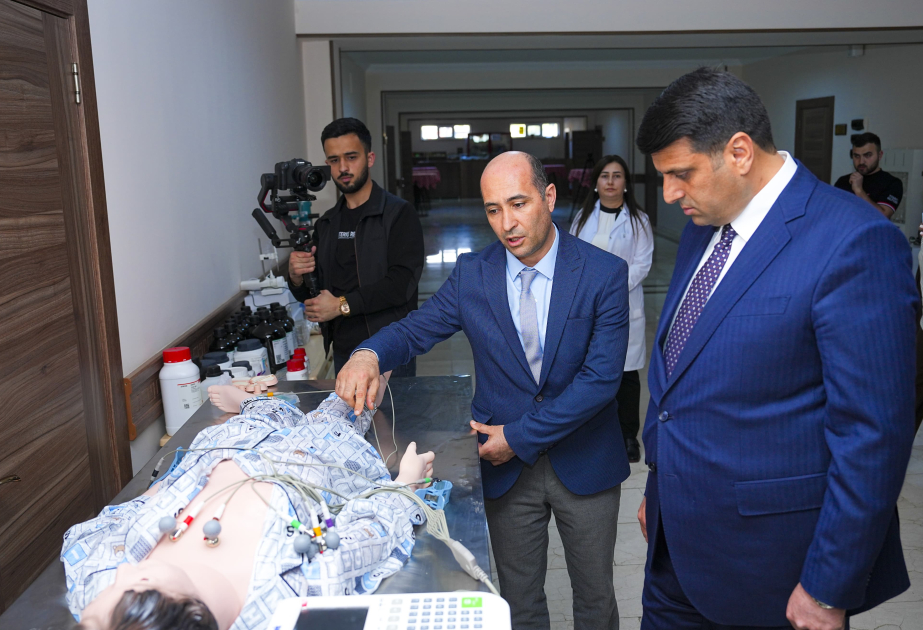 NDU-nun Tibb fakültəsinin laboratoriyaları üçün yeni avadanlıqlar və dərsliklər alınıb