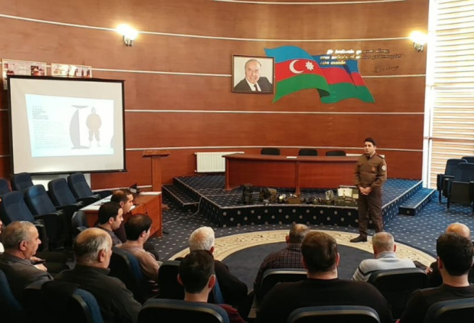 Mülki müdafiə kurslarında təxliyə planları və davranış qaydaları izah edilib