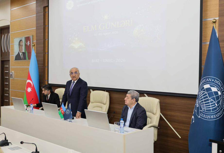 UNEC-də “Elm günləri”: Azərbaycan dövlətinin dil siyasəti milli kimliyimizin dayağıdır