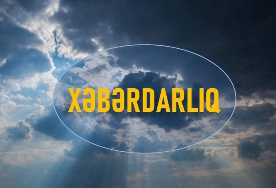 Bakıda və rayonlarda intensiv yağış, bəzi dağlıq ərazilərdə qar yağacaq – XƏBƏRDARLIQ