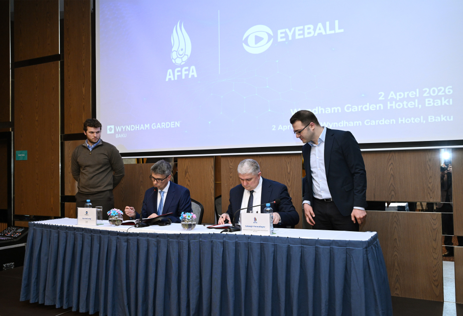 Nueva tecnología en el fútbol de Azerbaiyán: AFFA firma un acuerdo de cooperación con Eyeball