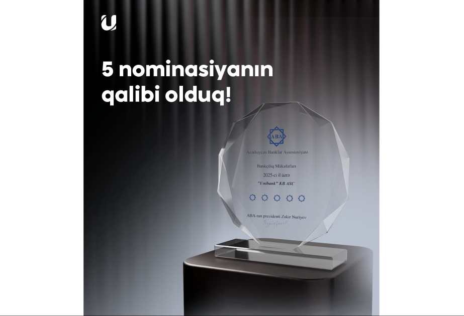 ®  “Unibank” 5 nominasiya üzrə qalib olub