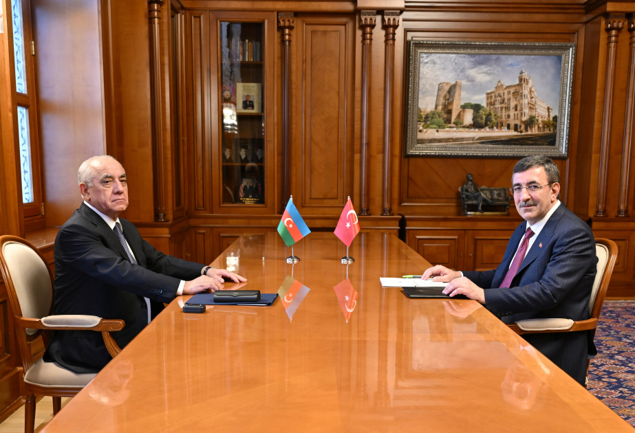 Aserbaidschanischer Premier trifft türkischen Vizepräsidenten