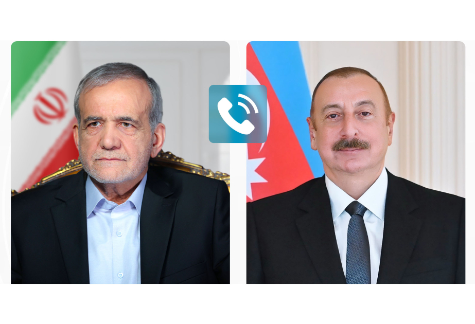 الرئيس الإيراني يجري اتصالاً هاتفياً بالرئيس إلهام علييف