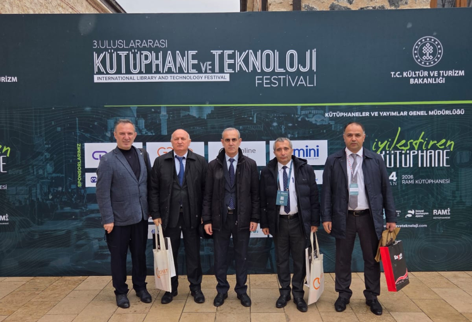 Mərkəzi Elmi Kitabxana İstanbulda keçirilən beynəlxalq festivalda təmsil olunur