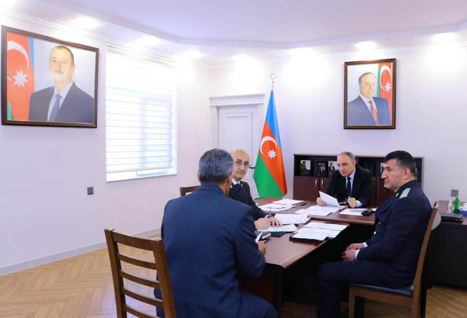 Baş prokuror Tərtərdə vətəndaşların müraciətlərini dinləyib