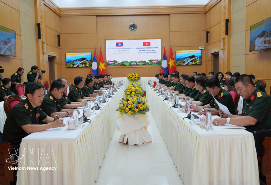 Vietnam, Laos hold 6th Defence Policy Dialogue