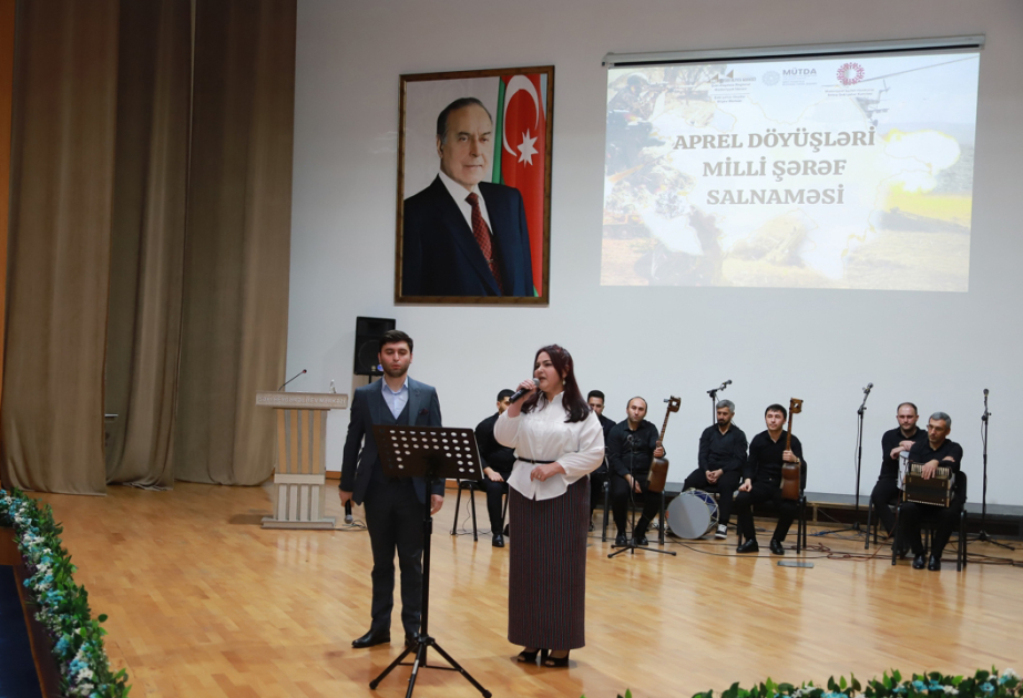 Şəkidə Aprel şəhidləri anılıb