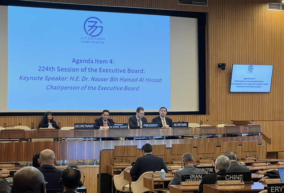 G77- und China-Gruppe tagt bei UNESCO unter Vorsitz Aserbaidschans