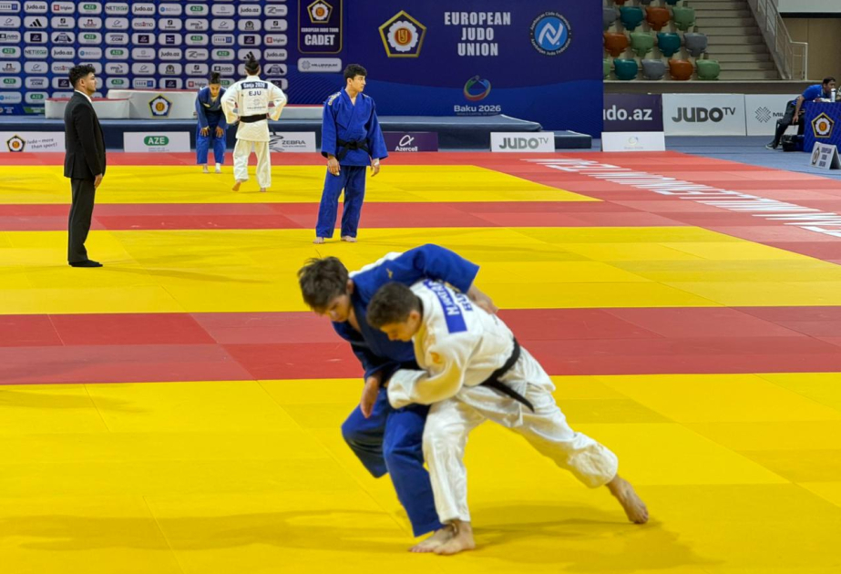 Azərbaycan cüdoçuları Gəncədə Avropa Kubokunun ilk günündə 13 medal qazanıblar