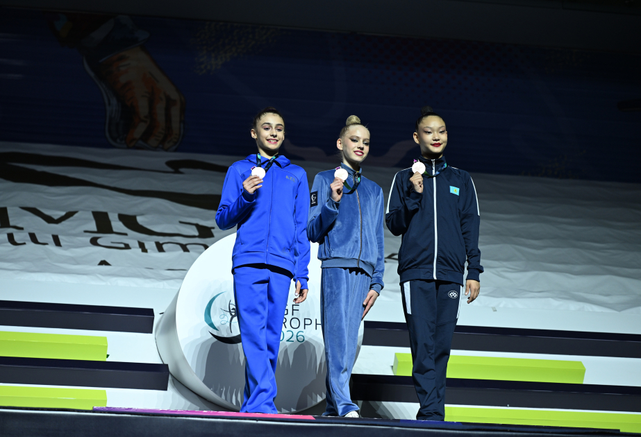 Beynəlxalq turnir: Azərbaycan gimnastı gümüş medal qazanıb