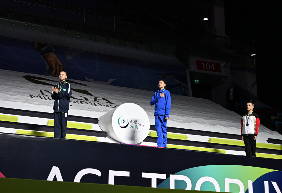 Gimnasta azerbaiyana gana el oro en el “AGF Trophy”