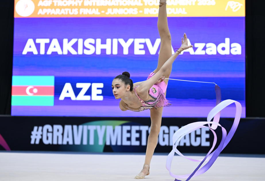Azərbaycan gimnastı “AGF Trophy”də daha bir medala yiyələnib