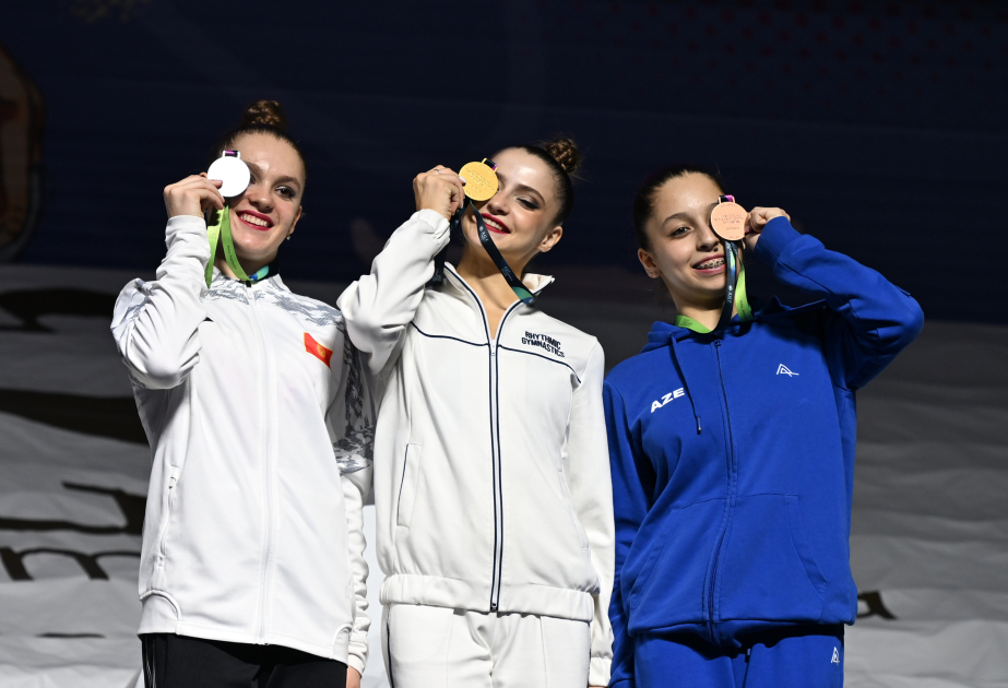 Azərbaycan gimnastları “AGF Trophy” turnirini 6 medalla başa vurub