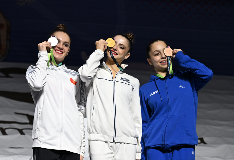 Azerbaijani gymnasts conclude AGF Trophy tournament with 6 medals