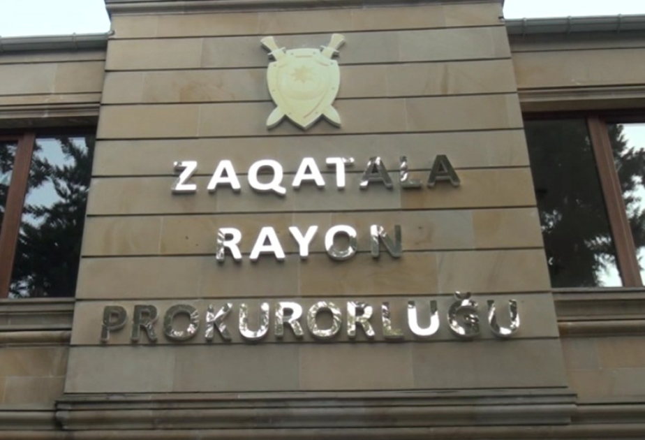 Zaqatalada uşaq bağçasının sabiq müdiri ilə bağlı cinayət işinin ibtidai istintaqı yekunlaşıb