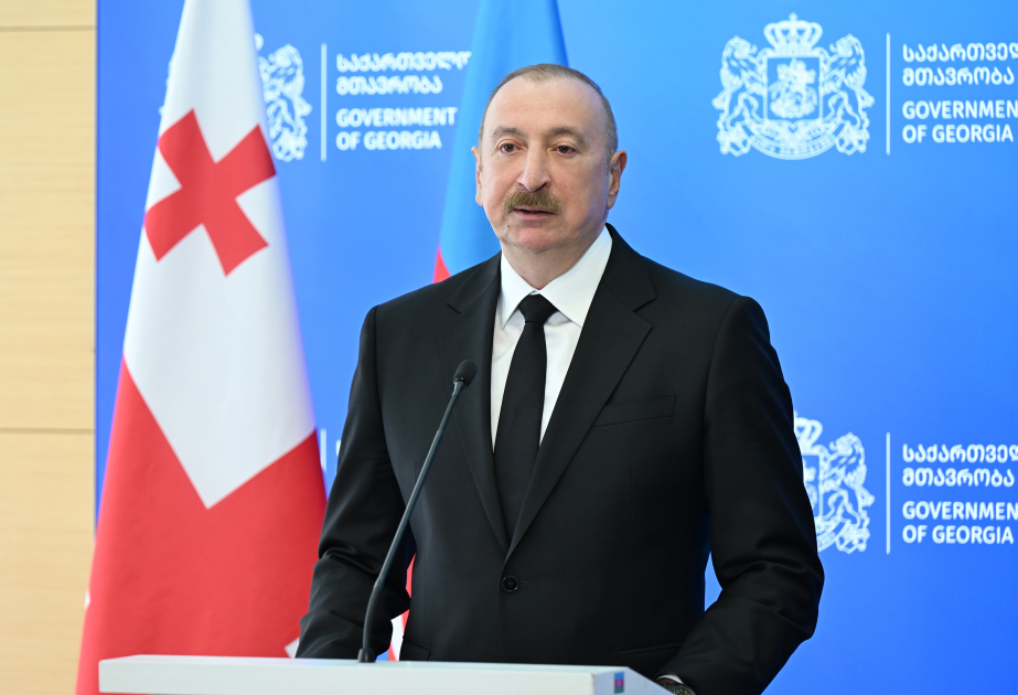 Президент Ильхам Алиев: Грузино-азербайджанские отношения будут и впредь уверенно развиваться