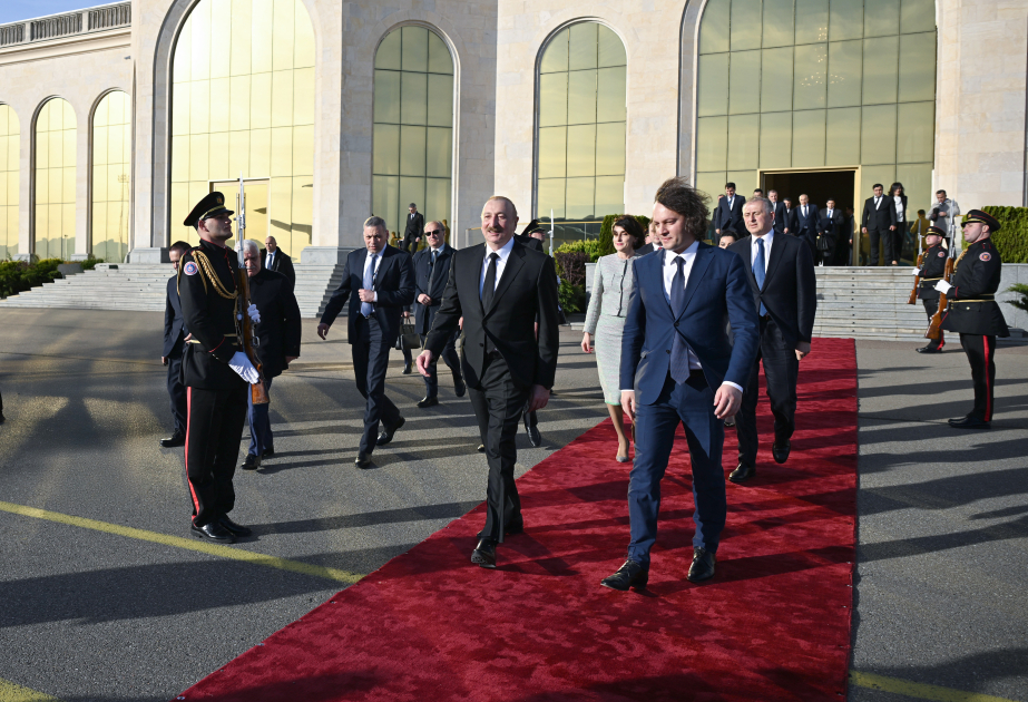 Le président Ilham Aliyev termine sa visite d’Etat en Géorgie VIDEO