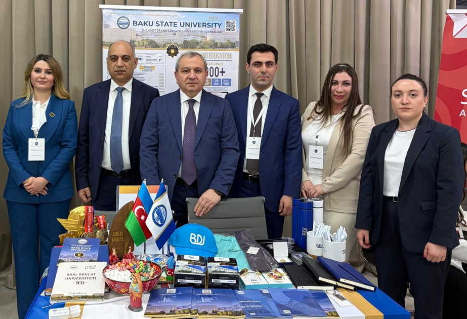 Bakı Dövlət Universiteti Qazaxıstanda keçirilən “Study in Azerbaijan” sərgisində təmsil olunur