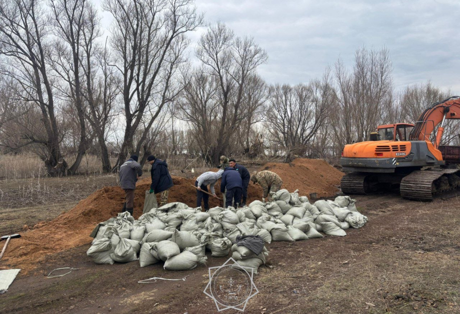 Прорванная плотина в Казахстане восстановлена