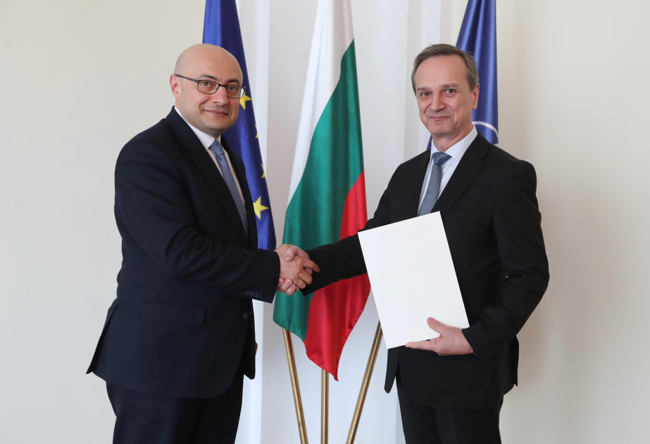 Azerbaijani ambassador presents credentials to Bulgarian Deputy Foreign Minister