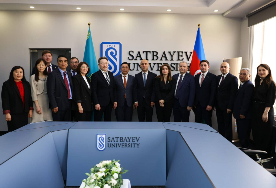 Azərbaycan nümayəndə heyəti Qazaxıstanın Milli Tədqiqat Texniki Universitetinin fəaliyyəti ilə tanış olub