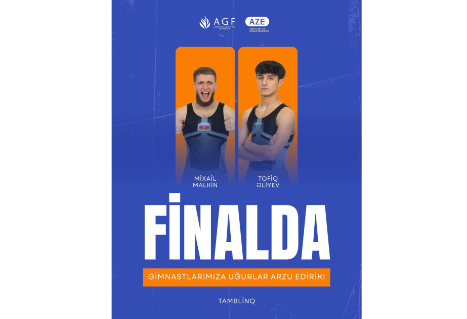 Two Azerbaijani gymnasts advance to 2026 European Trampoline Championship finals