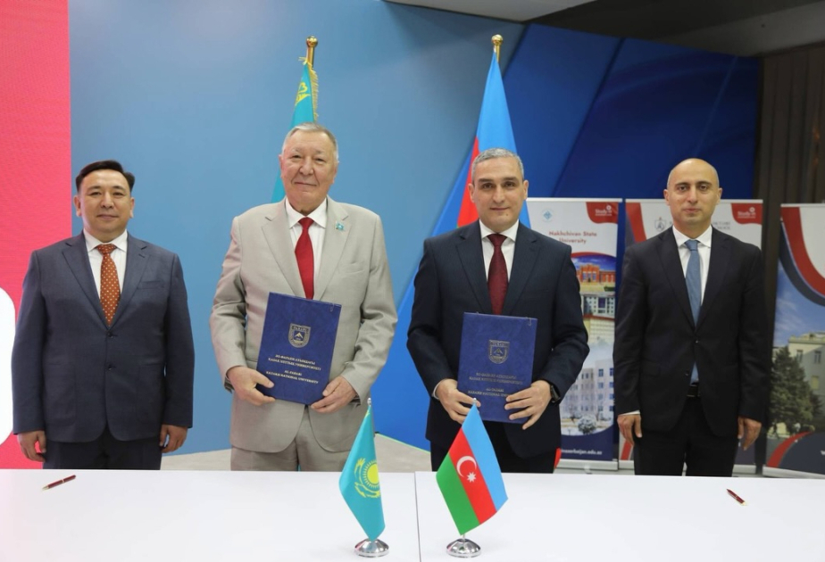 Azerbaijan’s Garabagh University, Al-Farabi Kazakh National University ink memorandum on cooperation