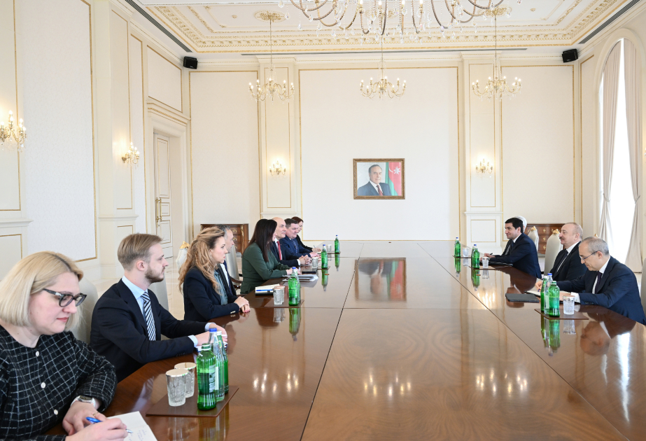 President of Azerbaijan Ilham Aliyev received Prime Minister of Lithuania VIDEO