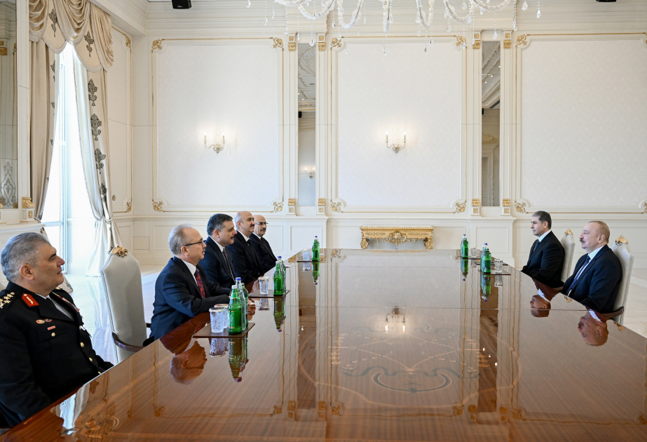 President Ilham Aliyev received Minister of Interior of Türkiye VIDEO