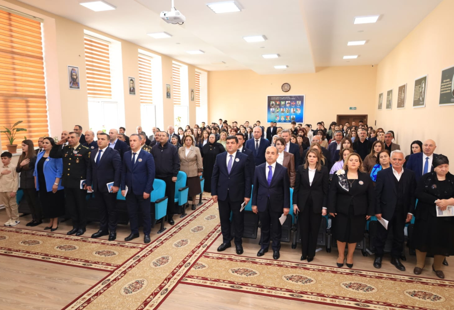 ADPU-nun Quba filialında şəhid kapitan Aqil Məlikovun xatirəsi yad edilib