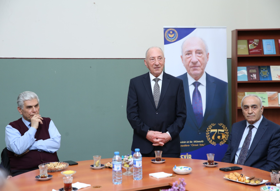 ADPU-da professor Müseyib İlyasovun 75 illik yubileyi qeyd edilib