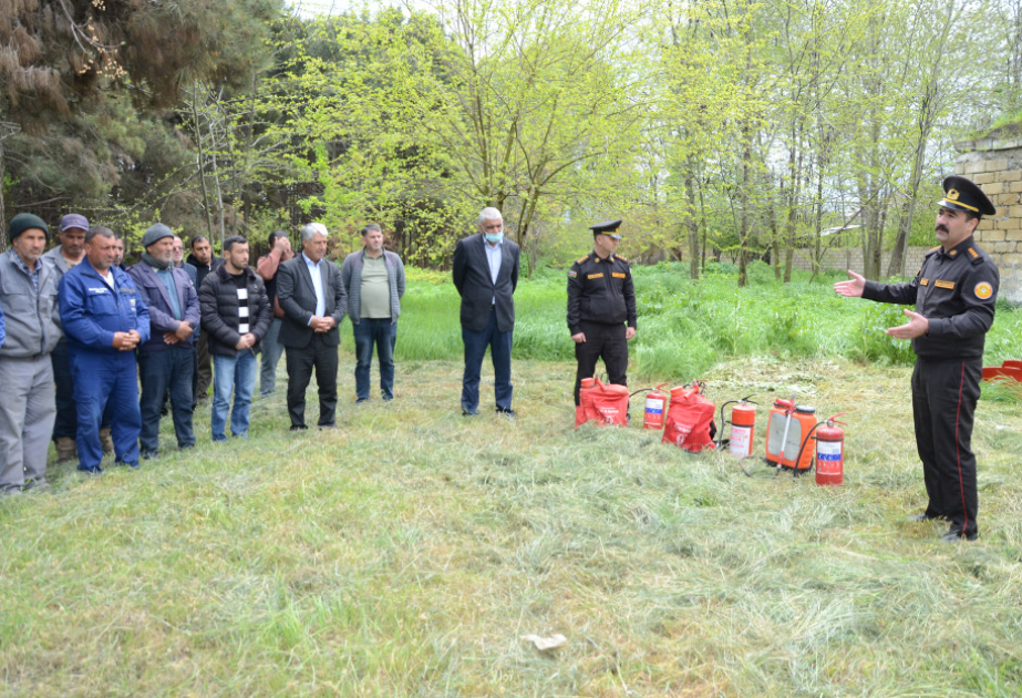Meşə və meşəətrafı ərazilərdə yanğınların baş verməməsi üçün təhlükəsizlik qaydalarına ciddi əməl edilməlidir - maarifləndirmə tədbirləri