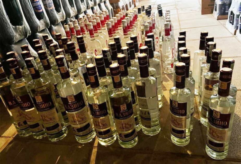 Füzulidə topdansatış mağazasında alkoqollu içkilərdə uyğunsuzluq aşkarlanıb