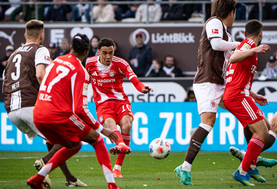 St. Pauli 0-5 Bayern Munich: Kompany's men set Bundesliga goals record in rout