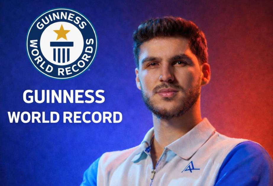 Stolüstü tennisçimiz Nihad Məmmədov Ginnesin Rekordlar Kitabına düşə bilər