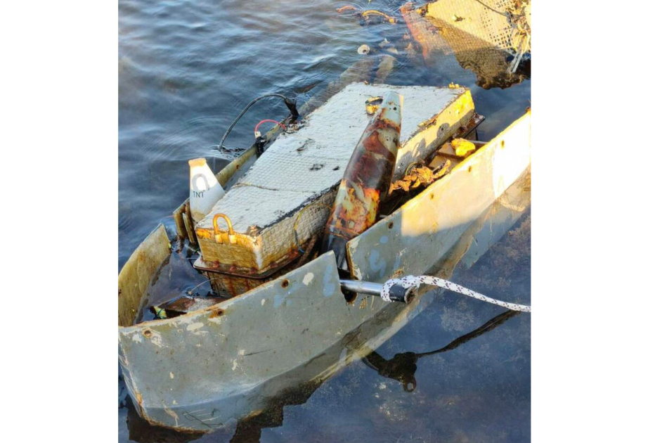 Navy team destroys floating drone near Sinemorets