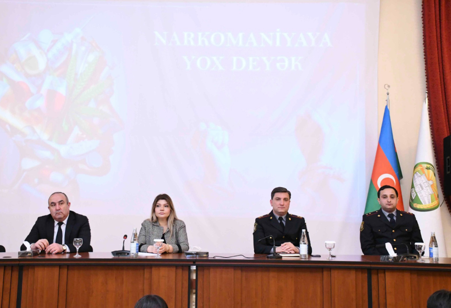 ADAU-da gənclərə çağırış: Narkomaniyaya yox de, sağlam gələcəyi seç!